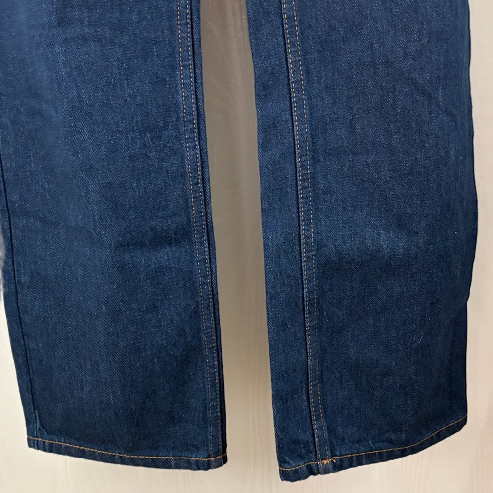 Frame High Rise Zipper Jeans - Picture 4 of 8